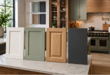 How Cabinet Door Profiles and Colors Shape Kitchen Design